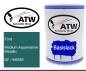 Preview: Ford, Medium Aquamarine Metallic, DF / M6559: 500ml Lackdose, von ATW Autoteile West.
